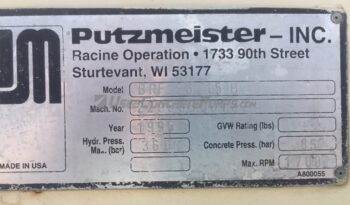 1995 36M Putzmeister full
