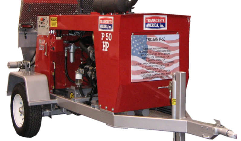 Transcrete Trojan P50 Concrete Pump